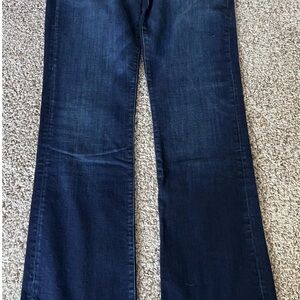 Buffalo David Bitton Dark Indigo Wide Leg Jeans